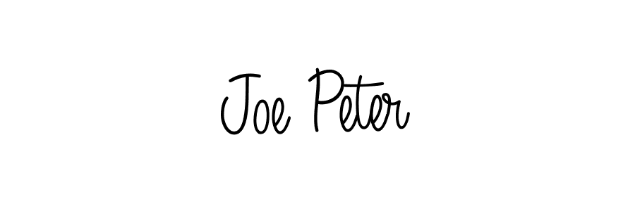 Create a beautiful signature design for name Joe Peter. With this signature (Angelique-Rose-font-FFP) fonts, you can make a handwritten signature for free. Joe Peter signature style 5 images and pictures png