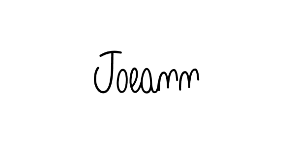 How to make Joeann name signature. Use Angelique-Rose-font-FFP style for creating short signs online. This is the latest handwritten sign. Joeann signature style 5 images and pictures png