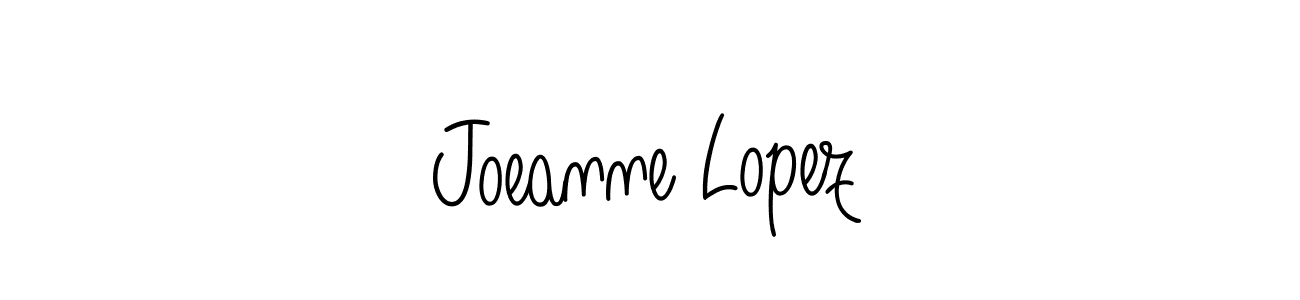 Best and Professional Signature Style for Joeanne Lopez. Angelique-Rose-font-FFP Best Signature Style Collection. Joeanne Lopez signature style 5 images and pictures png