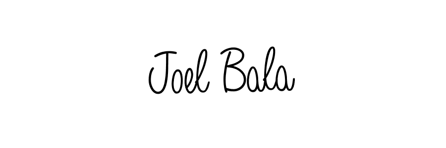 Design your own signature with our free online signature maker. With this signature software, you can create a handwritten (Angelique-Rose-font-FFP) signature for name Joel Bala. Joel Bala signature style 5 images and pictures png