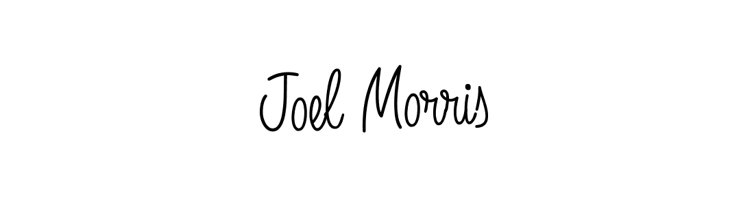 Make a beautiful signature design for name Joel Morris. With this signature (Angelique-Rose-font-FFP) style, you can create a handwritten signature for free. Joel Morris signature style 5 images and pictures png