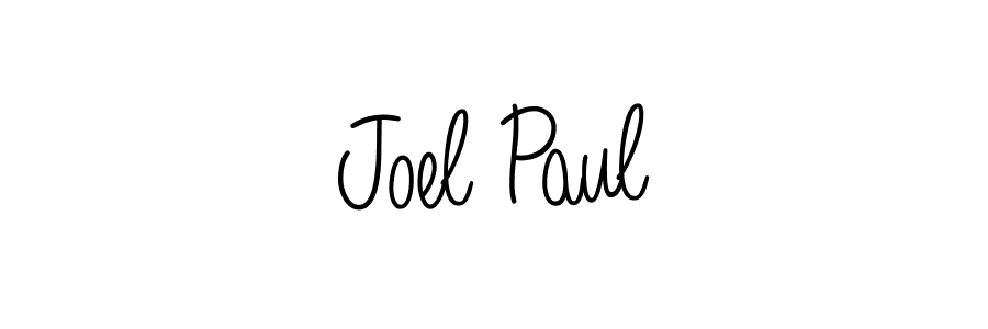 Design your own signature with our free online signature maker. With this signature software, you can create a handwritten (Angelique-Rose-font-FFP) signature for name Joel Paul. Joel Paul signature style 5 images and pictures png