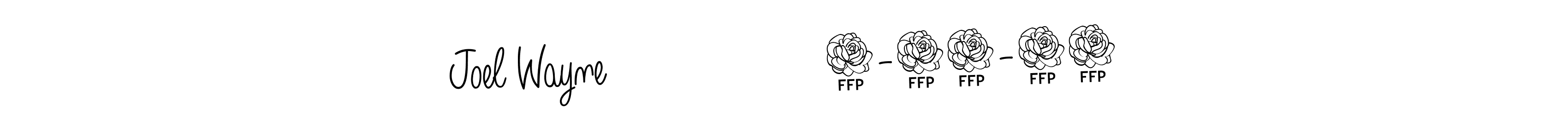 Check out images of Autograph of Joel Wayne                 4-25-24 name. Actor Joel Wayne                 4-25-24 Signature Style. Angelique-Rose-font-FFP is a professional sign style online. Joel Wayne                 4-25-24 signature style 5 images and pictures png