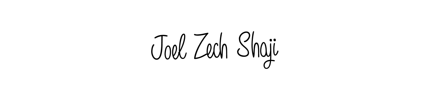 Once you've used our free online signature maker to create your best signature Angelique-Rose-font-FFP style, it's time to enjoy all of the benefits that Joel Zech Shaji name signing documents. Joel Zech Shaji signature style 5 images and pictures png