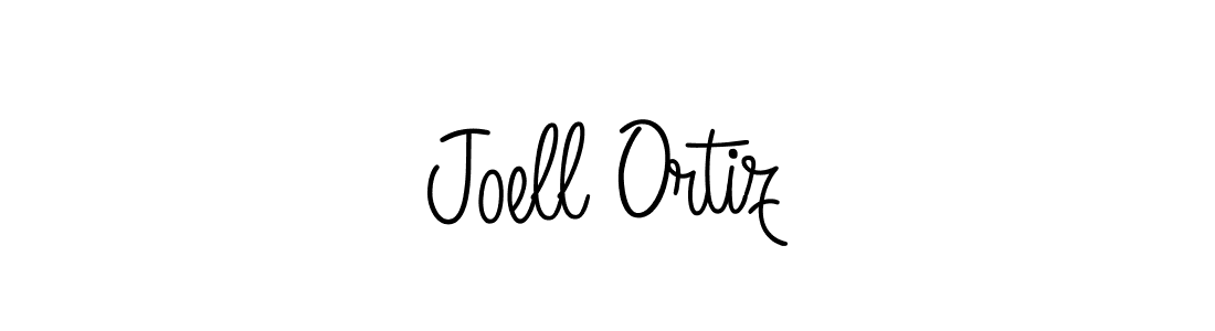 You should practise on your own different ways (Angelique-Rose-font-FFP) to write your name (Joell Ortiz) in signature. don't let someone else do it for you. Joell Ortiz signature style 5 images and pictures png