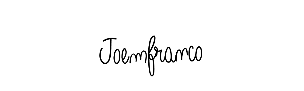 How to Draw Joemfranco signature style? Angelique-Rose-font-FFP is a latest design signature styles for name Joemfranco. Joemfranco signature style 5 images and pictures png