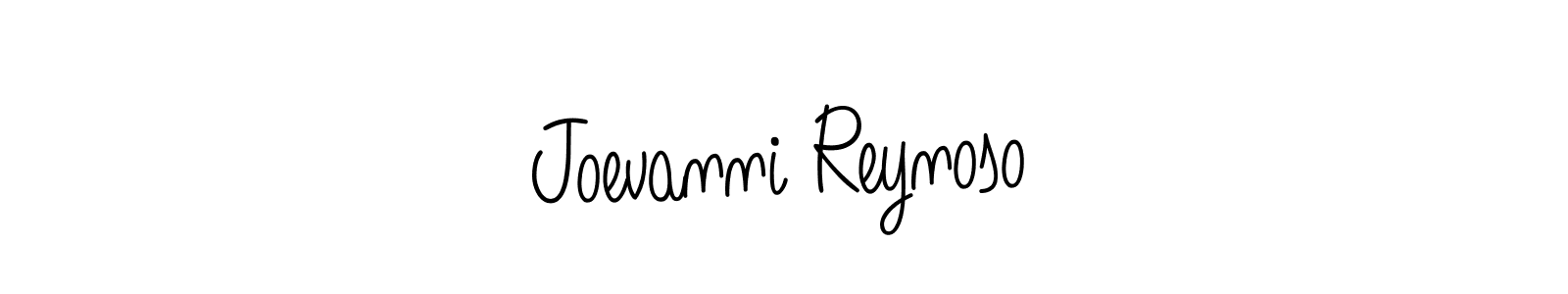 Joevanni Reynoso stylish signature style. Best Handwritten Sign (Angelique-Rose-font-FFP) for my name. Handwritten Signature Collection Ideas for my name Joevanni Reynoso. Joevanni Reynoso signature style 5 images and pictures png