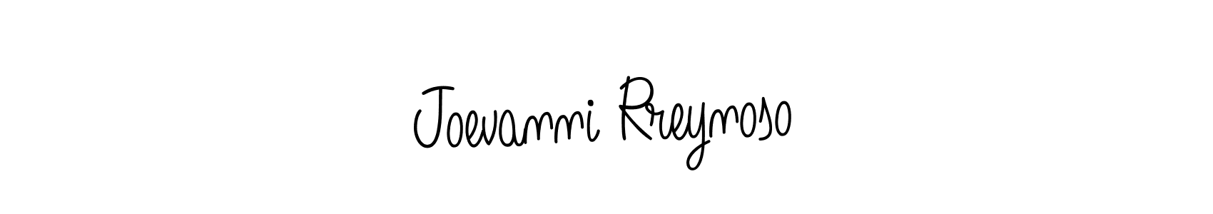 Make a beautiful signature design for name Joevanni Rreynoso. With this signature (Angelique-Rose-font-FFP) style, you can create a handwritten signature for free. Joevanni Rreynoso signature style 5 images and pictures png