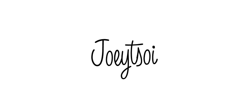 How to Draw Joeytsoi signature style? Angelique-Rose-font-FFP is a latest design signature styles for name Joeytsoi. Joeytsoi signature style 5 images and pictures png