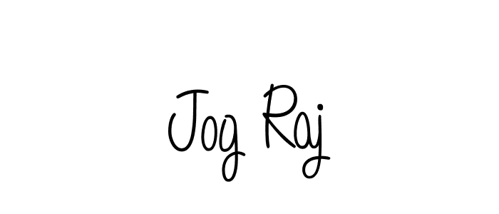 Once you've used our free online signature maker to create your best signature Angelique-Rose-font-FFP style, it's time to enjoy all of the benefits that Jog Raj name signing documents. Jog Raj signature style 5 images and pictures png