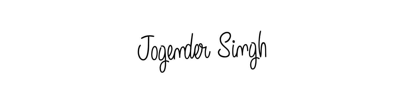 Jogender Singh stylish signature style. Best Handwritten Sign (Angelique-Rose-font-FFP) for my name. Handwritten Signature Collection Ideas for my name Jogender Singh. Jogender Singh signature style 5 images and pictures png