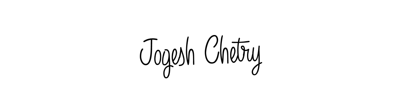 How to make Jogesh Chetry signature? Angelique-Rose-font-FFP is a professional autograph style. Create handwritten signature for Jogesh Chetry name. Jogesh Chetry signature style 5 images and pictures png