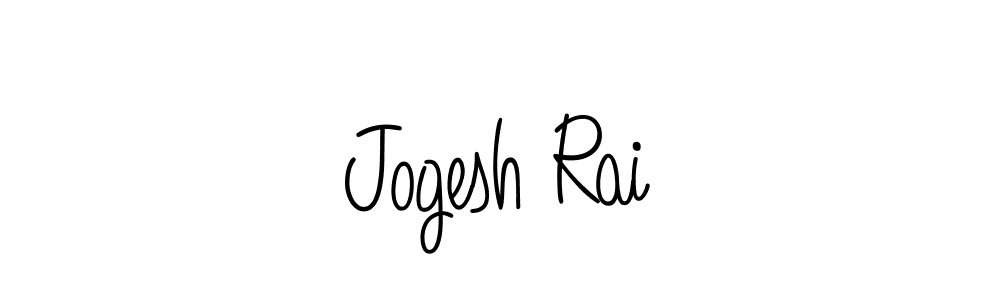 How to make Jogesh Rai signature? Angelique-Rose-font-FFP is a professional autograph style. Create handwritten signature for Jogesh Rai name. Jogesh Rai signature style 5 images and pictures png