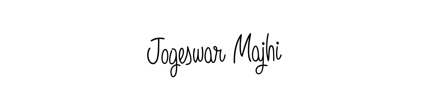 Similarly Angelique-Rose-font-FFP is the best handwritten signature design. Signature creator online .You can use it as an online autograph creator for name Jogeswar Majhi. Jogeswar Majhi signature style 5 images and pictures png