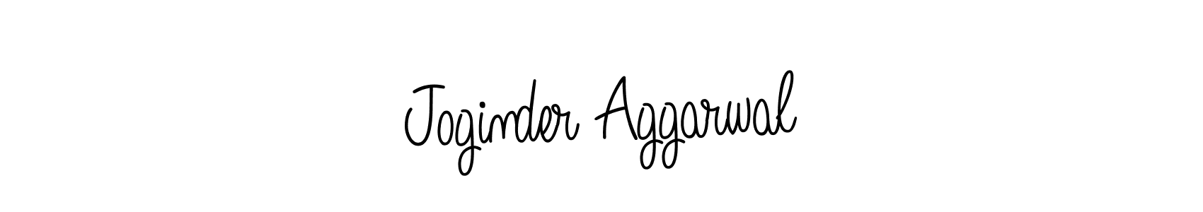 Also we have Joginder Aggarwal name is the best signature style. Create professional handwritten signature collection using Angelique-Rose-font-FFP autograph style. Joginder Aggarwal signature style 5 images and pictures png