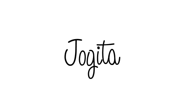 Best and Professional Signature Style for Jogita. Angelique-Rose-font-FFP Best Signature Style Collection. Jogita signature style 5 images and pictures png