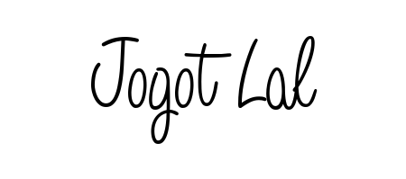 Stand out with a creative autograph for Jogot Lal. The Angelique-Rose-font-FFP styling blends modern aesthetics with classic signature flourishes. Jogot Lal signature style 5 images and pictures png