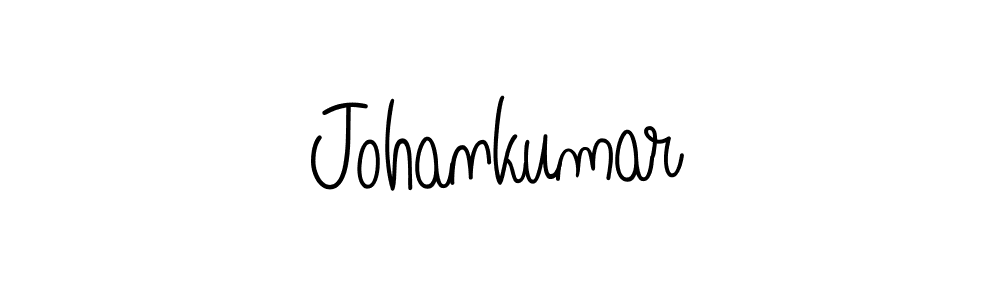 How to make Johankumar name signature. Use Angelique-Rose-font-FFP style for creating short signs online. This is the latest handwritten sign. Johankumar signature style 5 images and pictures png