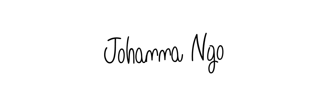 Also we have Johanna Ngo name is the best signature style. Create professional handwritten signature collection using Angelique-Rose-font-FFP autograph style. Johanna Ngo signature style 5 images and pictures png