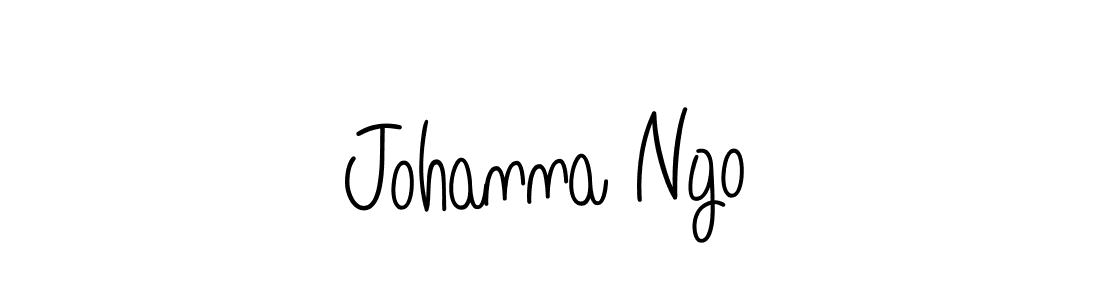 Also we have Johanna Ngo name is the best signature style. Create professional handwritten signature collection using Angelique-Rose-font-FFP autograph style. Johanna Ngo signature style 5 images and pictures png