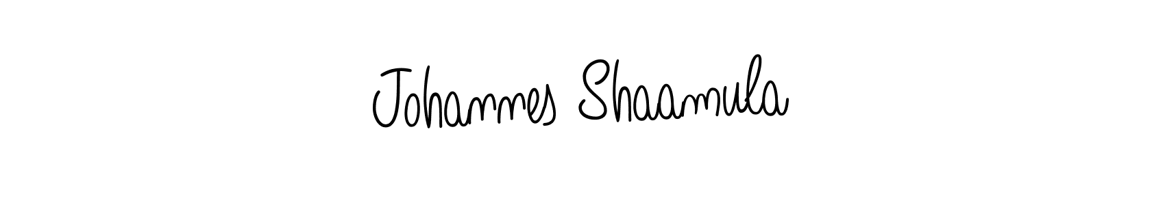 Check out images of Autograph of Johannes Shaamula name. Actor Johannes Shaamula Signature Style. Angelique-Rose-font-FFP is a professional sign style online. Johannes Shaamula signature style 5 images and pictures png