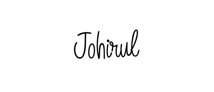 Johirul stylish signature style. Best Handwritten Sign (Angelique-Rose-font-FFP) for my name. Handwritten Signature Collection Ideas for my name Johirul. Johirul signature style 5 images and pictures png