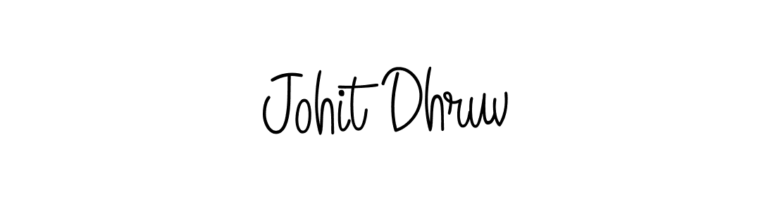 Also You can easily find your signature by using the search form. We will create Johit Dhruv name handwritten signature images for you free of cost using Angelique-Rose-font-FFP sign style. Johit Dhruv signature style 5 images and pictures png