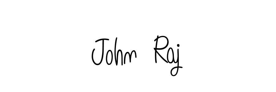 Also we have John  Raj name is the best signature style. Create professional handwritten signature collection using Angelique-Rose-font-FFP autograph style. John  Raj signature style 5 images and pictures png