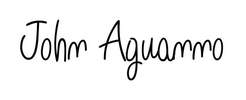 A sleek calligraphic signature for name John Aguanno utilizing Angelique-Rose-font-FFP styling. Great for adding personal signatures to photos and art. John Aguanno signature style 5 images and pictures png