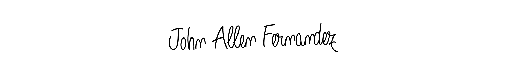 Design your own signature with our free online signature maker. With this signature software, you can create a handwritten (Angelique-Rose-font-FFP) signature for name John Allen Fernandez. John Allen Fernandez signature style 5 images and pictures png