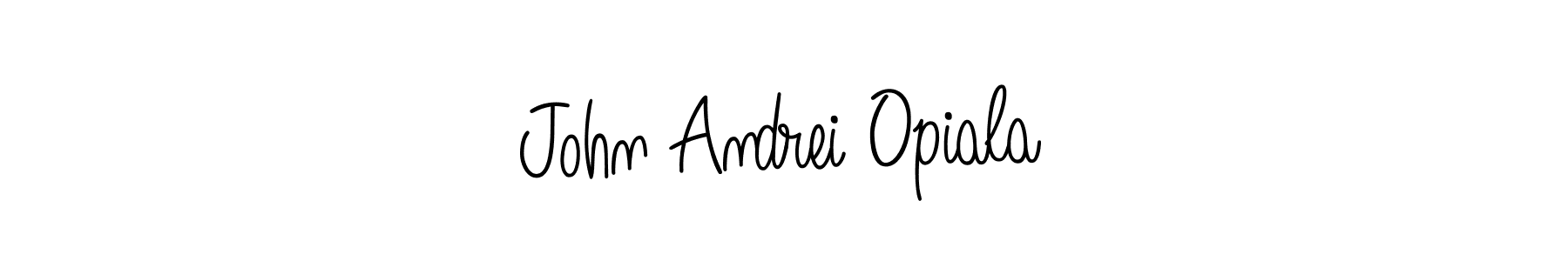 Angelique-Rose-font-FFP is a professional signature style that is perfect for those who want to add a touch of class to their signature. It is also a great choice for those who want to make their signature more unique. Get John Andrei Opiala name to fancy signature for free. John Andrei Opiala signature style 5 images and pictures png