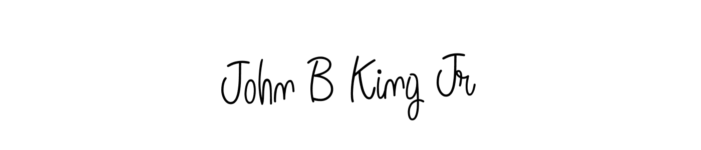 if you are searching for the best signature style for your name John B King Jr. so please give up your signature search. here we have designed multiple signature styles  using Angelique-Rose-font-FFP. John B King Jr signature style 5 images and pictures png