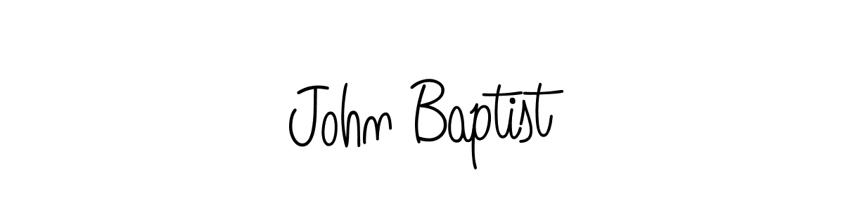 Design your own signature with our free online signature maker. With this signature software, you can create a handwritten (Angelique-Rose-font-FFP) signature for name John Baptist. John Baptist signature style 5 images and pictures png