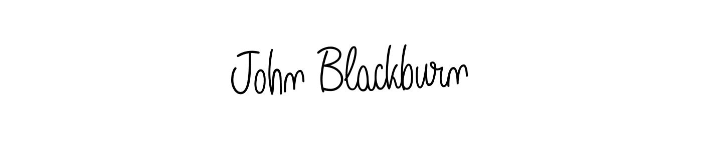 The best way (Angelique-Rose-font-FFP) to make a short signature is to pick only two or three words in your name. The name John Blackburn include a total of six letters. For converting this name. John Blackburn signature style 5 images and pictures png