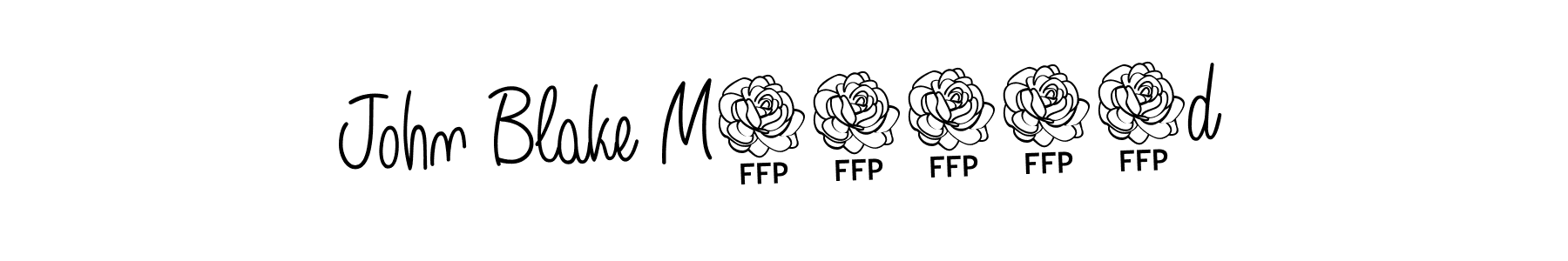 Create a beautiful signature design for name John Blake M83124d. With this signature (Angelique-Rose-font-FFP) fonts, you can make a handwritten signature for free. John Blake M83124d signature style 5 images and pictures png