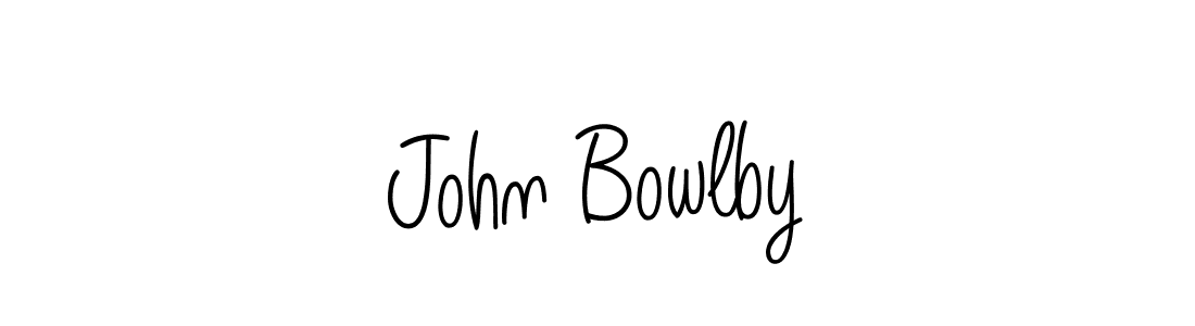 Use a signature maker to create a handwritten signature online. With this signature software, you can design (Angelique-Rose-font-FFP) your own signature for name John Bowlby. John Bowlby signature style 5 images and pictures png