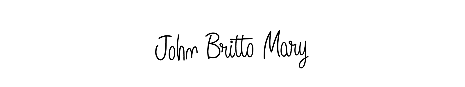 Here are the top 10 professional signature styles for the name John Britto Mary. These are the best autograph styles you can use for your name. John Britto Mary signature style 5 images and pictures png