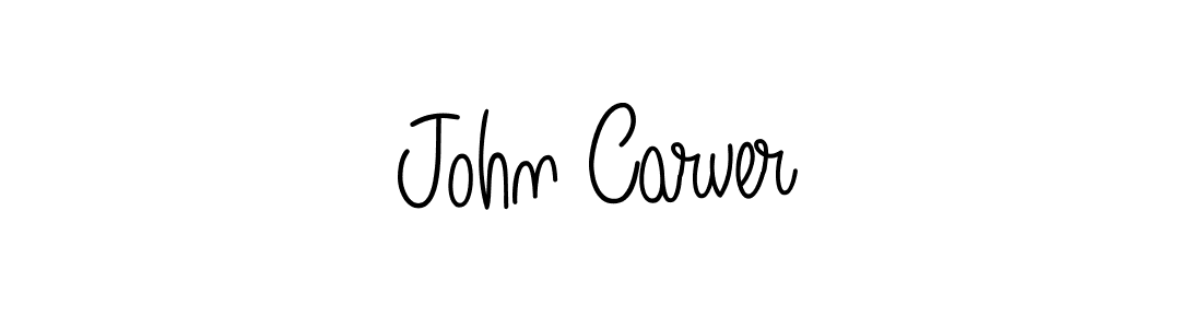 John Carver stylish signature style. Best Handwritten Sign (Angelique-Rose-font-FFP) for my name. Handwritten Signature Collection Ideas for my name John Carver. John Carver signature style 5 images and pictures png