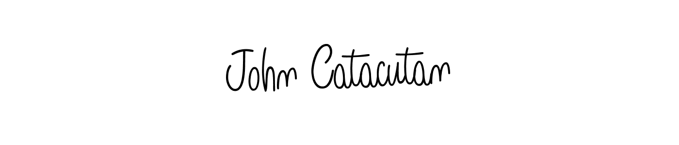 Angelique-Rose-font-FFP is a professional signature style that is perfect for those who want to add a touch of class to their signature. It is also a great choice for those who want to make their signature more unique. Get John Catacutan name to fancy signature for free. John Catacutan signature style 5 images and pictures png