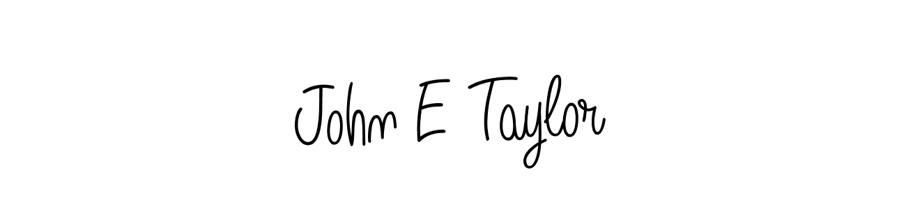 Also we have John E Taylor name is the best signature style. Create professional handwritten signature collection using Angelique-Rose-font-FFP autograph style. John E Taylor signature style 5 images and pictures png