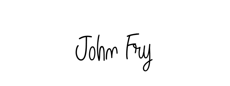 Make a beautiful signature design for name John Fry. With this signature (Angelique-Rose-font-FFP) style, you can create a handwritten signature for free. John Fry signature style 5 images and pictures png