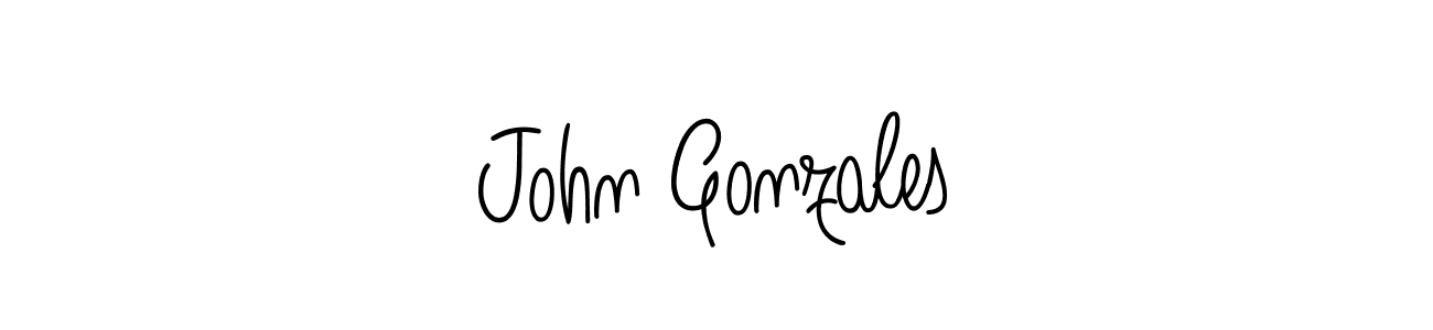 The best way (Angelique-Rose-font-FFP) to make a short signature is to pick only two or three words in your name. The name John Gonzales include a total of six letters. For converting this name. John Gonzales signature style 5 images and pictures png