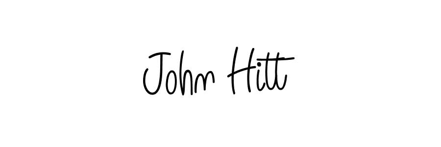 How to Draw John Hitt signature style? Angelique-Rose-font-FFP is a latest design signature styles for name John Hitt. John Hitt signature style 5 images and pictures png