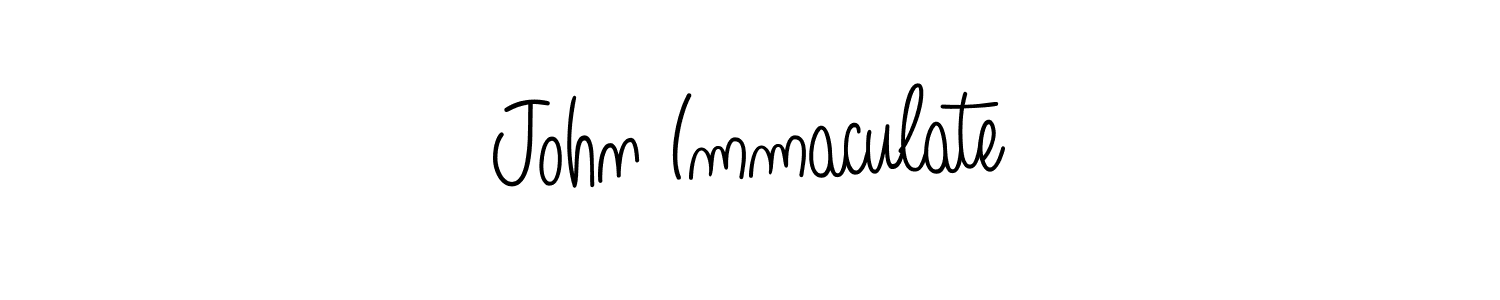 It looks lik you need a new signature style for name John Immaculate. Design unique handwritten (Angelique-Rose-font-FFP) signature with our free signature maker in just a few clicks. John Immaculate signature style 5 images and pictures png