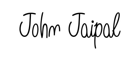 Upgrade your professional image with John Jaipal signature created with Angelique-Rose-font-FFP font. Fast, free, and watermark-free download. John Jaipal signature style 5 images and pictures png