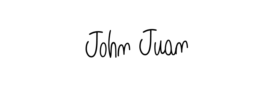 Use a signature maker to create a handwritten signature online. With this signature software, you can design (Angelique-Rose-font-FFP) your own signature for name John Juan. John Juan signature style 5 images and pictures png
