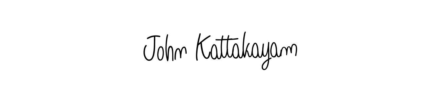How to make John Kattakayam name signature. Use Angelique-Rose-font-FFP style for creating short signs online. This is the latest handwritten sign. John Kattakayam signature style 5 images and pictures png