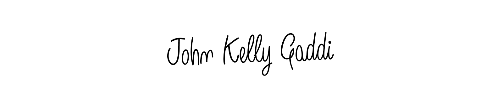 John Kelly Gaddi stylish signature style. Best Handwritten Sign (Angelique-Rose-font-FFP) for my name. Handwritten Signature Collection Ideas for my name John Kelly Gaddi. John Kelly Gaddi signature style 5 images and pictures png