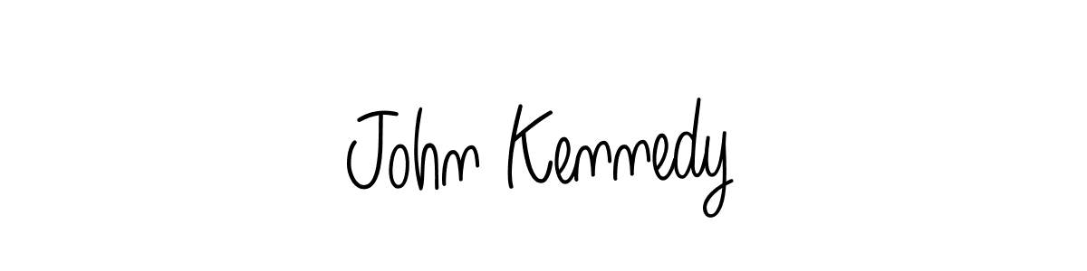 Design your own signature with our free online signature maker. With this signature software, you can create a handwritten (Angelique-Rose-font-FFP) signature for name John Kennedy. John Kennedy signature style 5 images and pictures png