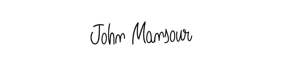 if you are searching for the best signature style for your name John Mansour. so please give up your signature search. here we have designed multiple signature styles  using Angelique-Rose-font-FFP. John Mansour signature style 5 images and pictures png